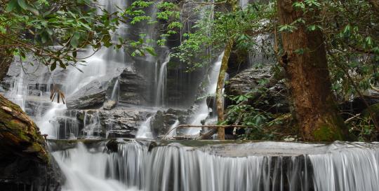 Waterfalls In Upstate South Carolina