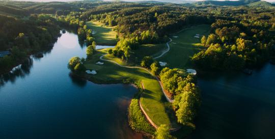 Lake Keowee golf course at The Reserve