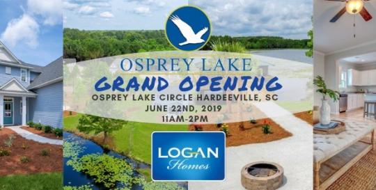 Logan Homes Osprey Lake coastal South Carolina