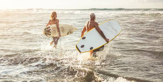Surfing in Retirement